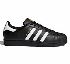 Adidas SuperStar Negro/Blanco/Dorado